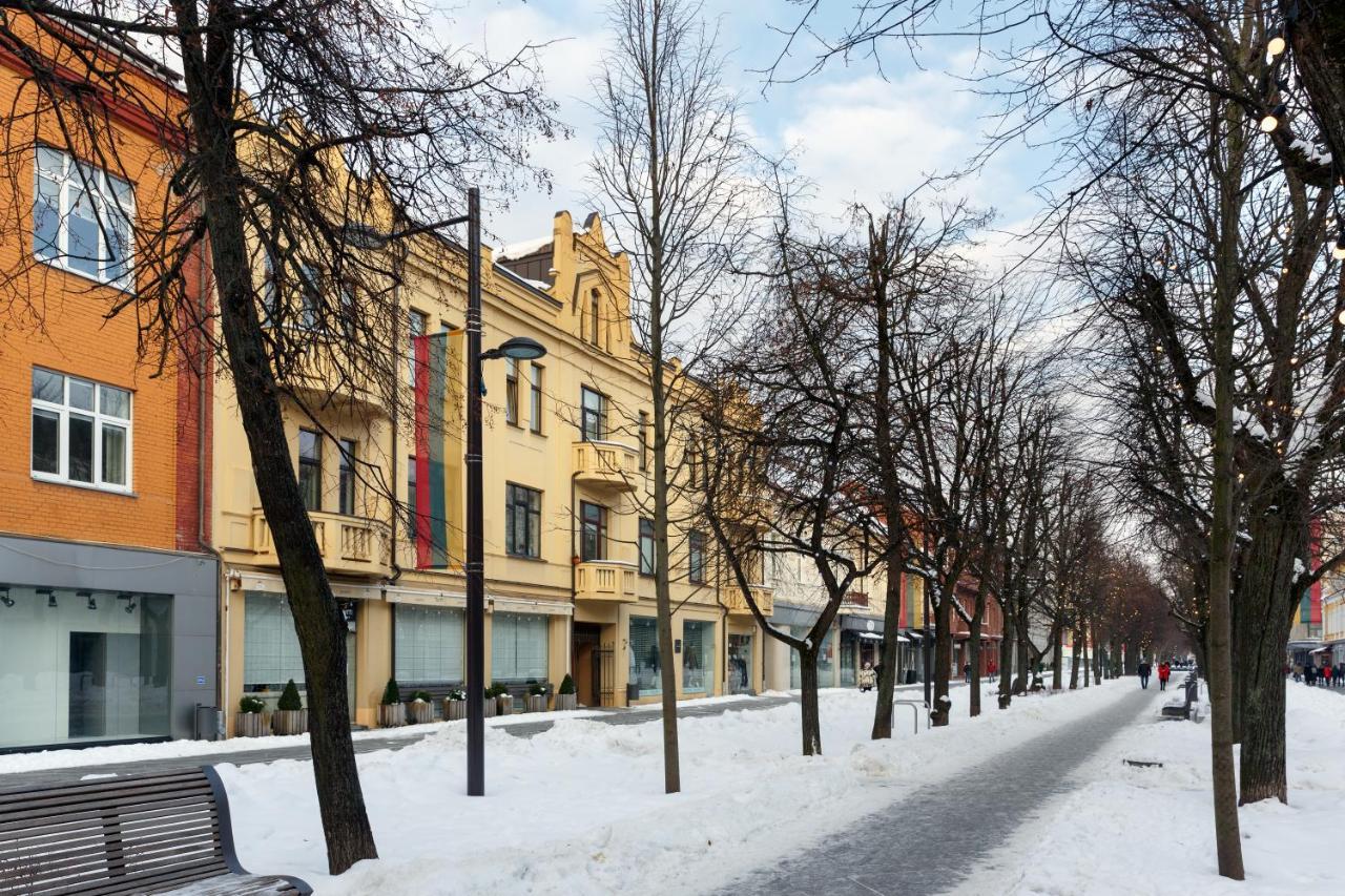 Laisves Ave. Apartments Mini Kaunas Exterior photo