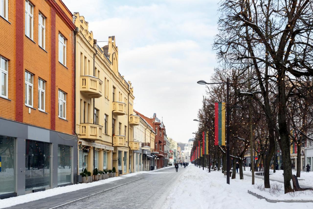 Laisves Ave. Apartments Mini Kaunas Exterior photo